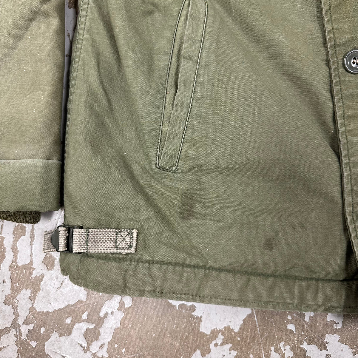 1970’s Stenciled USN A-2 Deck Jacket Large