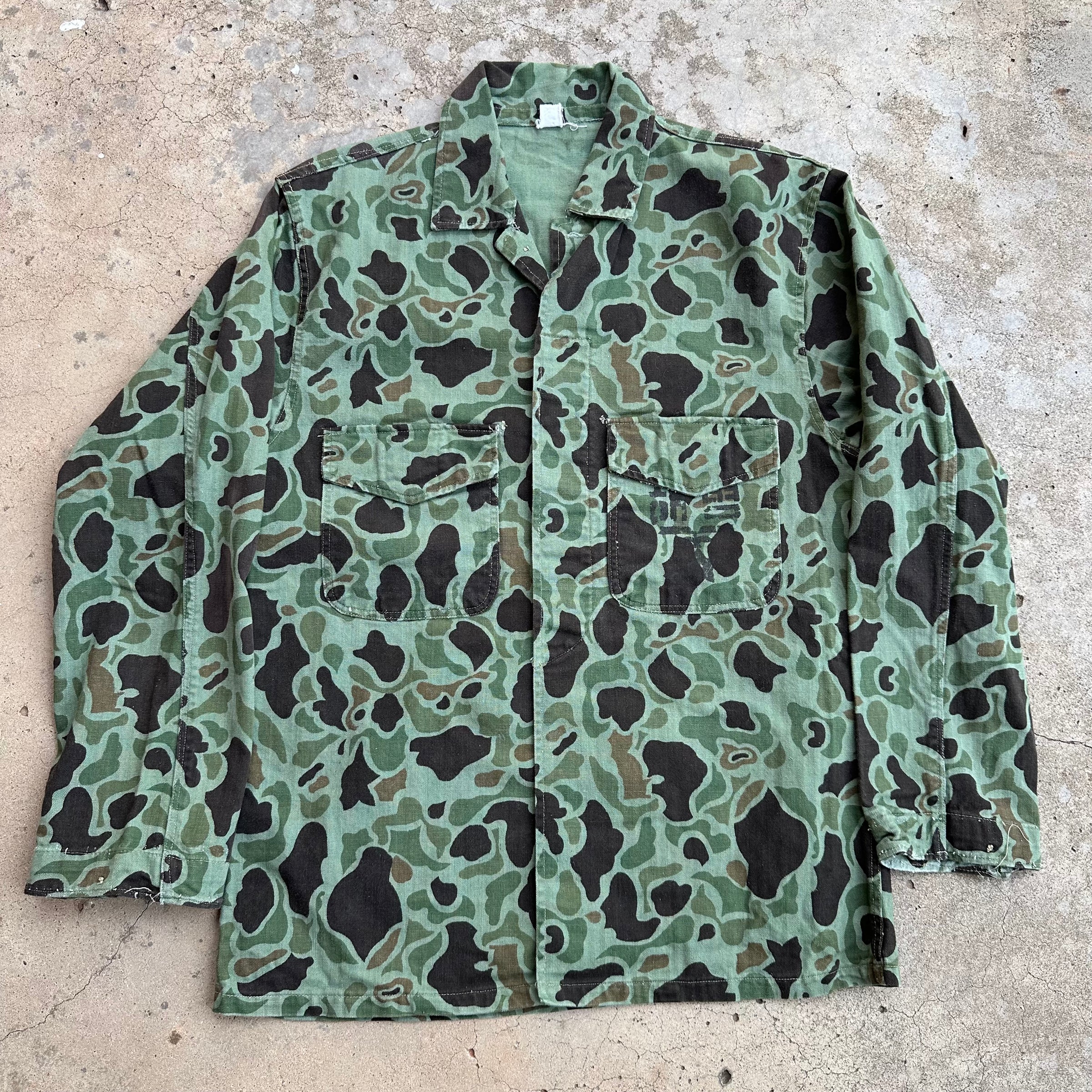 1960’s Korean Frogskin Camo HBT Shirt