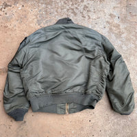 1970’s Patched MA-1 Flight Jacket Large