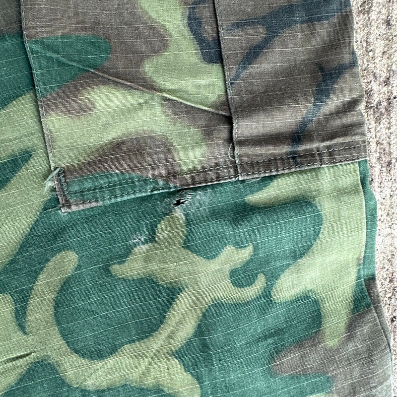 1960’s ERDL Camo Jungle Pants Named to Marine Colonel Medium Long