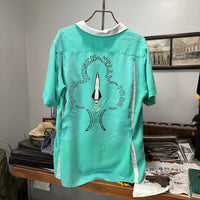 1960’s Mach Jensen Rocket Military Souvenir Bowling Shirt
