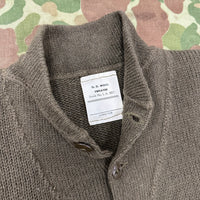 1940’s Mint WWII US Army 5 Button Wool Sweater