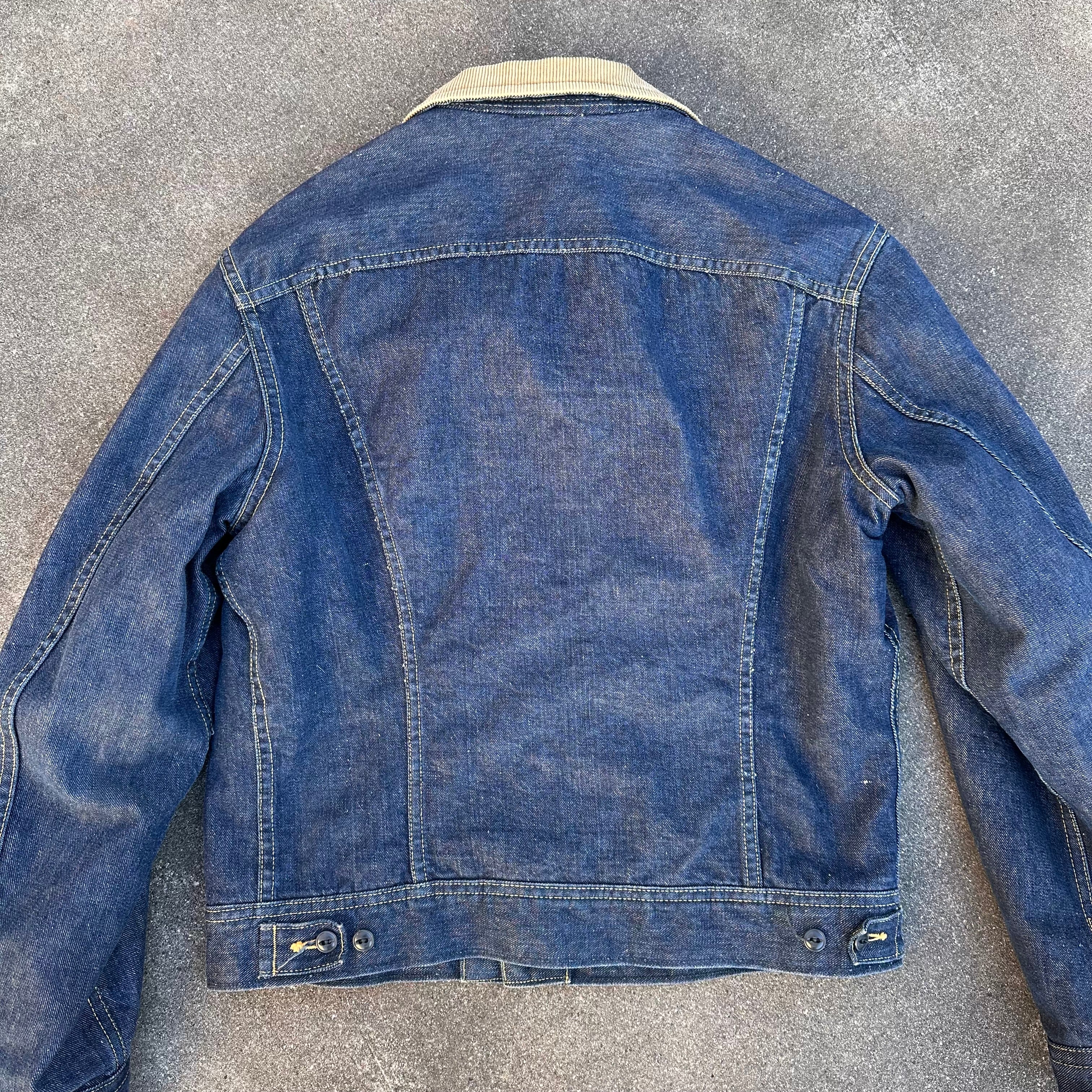 Early 1960's Lee Storm Rider Denim Jacket Size 40 Long – Little