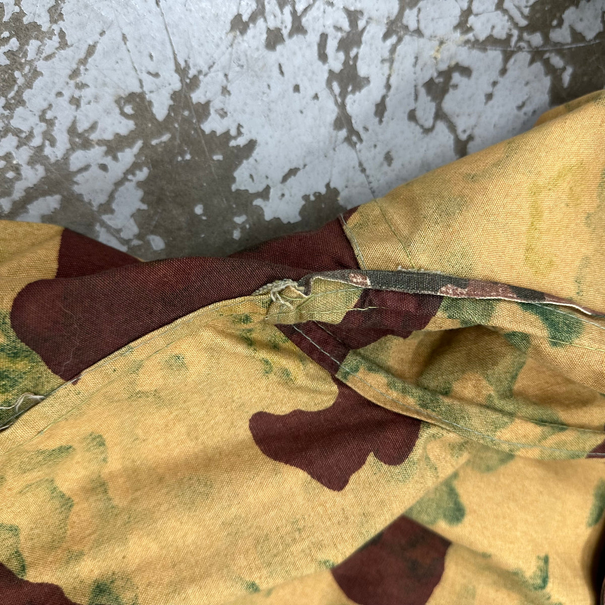 1960’s/70’s Reversible Egyptian Military Rocks/Sand Camo Jacket Large