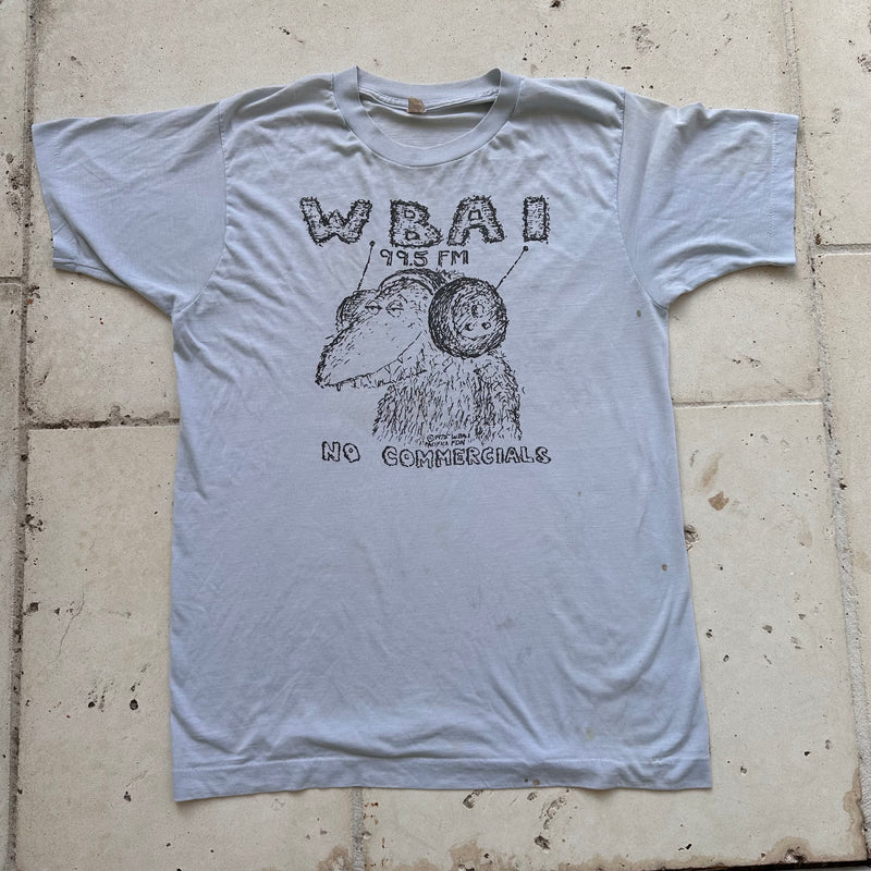 1970’s WBAI NYC Counterculture Radio Station T-Shirt S/M