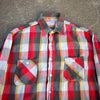 1950’s Big Mac Penney’s Plaid Cotton Flannel Shirt XL