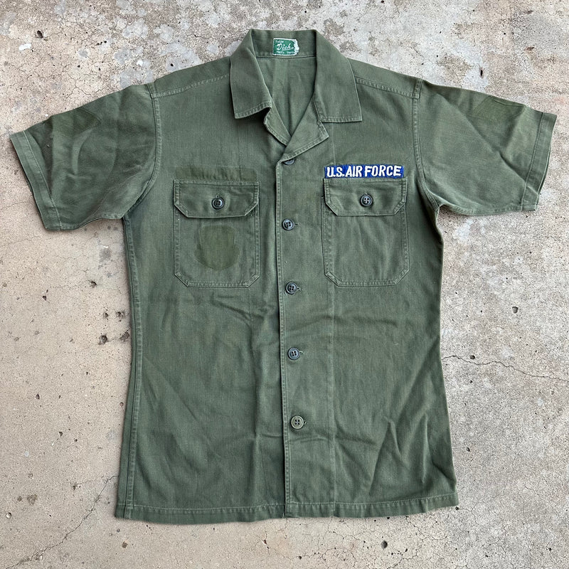 1950’s/60’s USAF Tailor Made Fatigue Shirt Medium