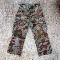 1950’s West German Bundeswehr Splinter Camo Pants 36” x 29”