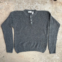 1990’s Northwest Territory Ramie Blend Henley Sweater Medium