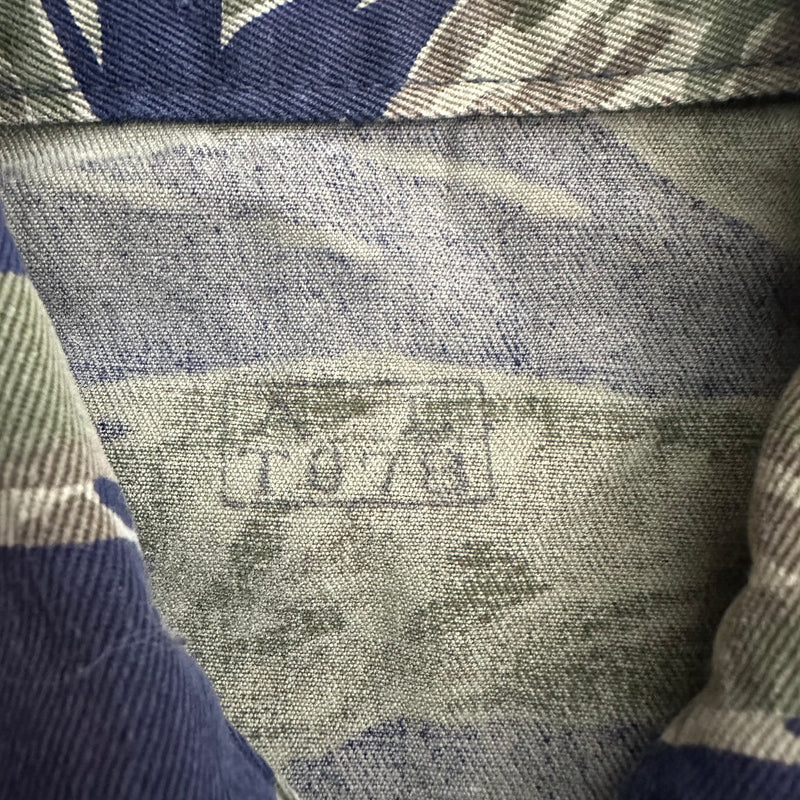 1960’s Vietnam War TO78 Okinawa Tiger Stripe Camo Shirt A-L