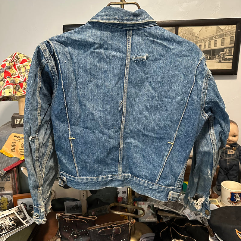 1950’s Key Imperial 2 Pocket Western Style Denim Jacket