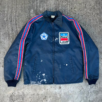 1970’s/80’s Chrysler Mopar Direct Connection Employee Quilted Work Jacket Medium
