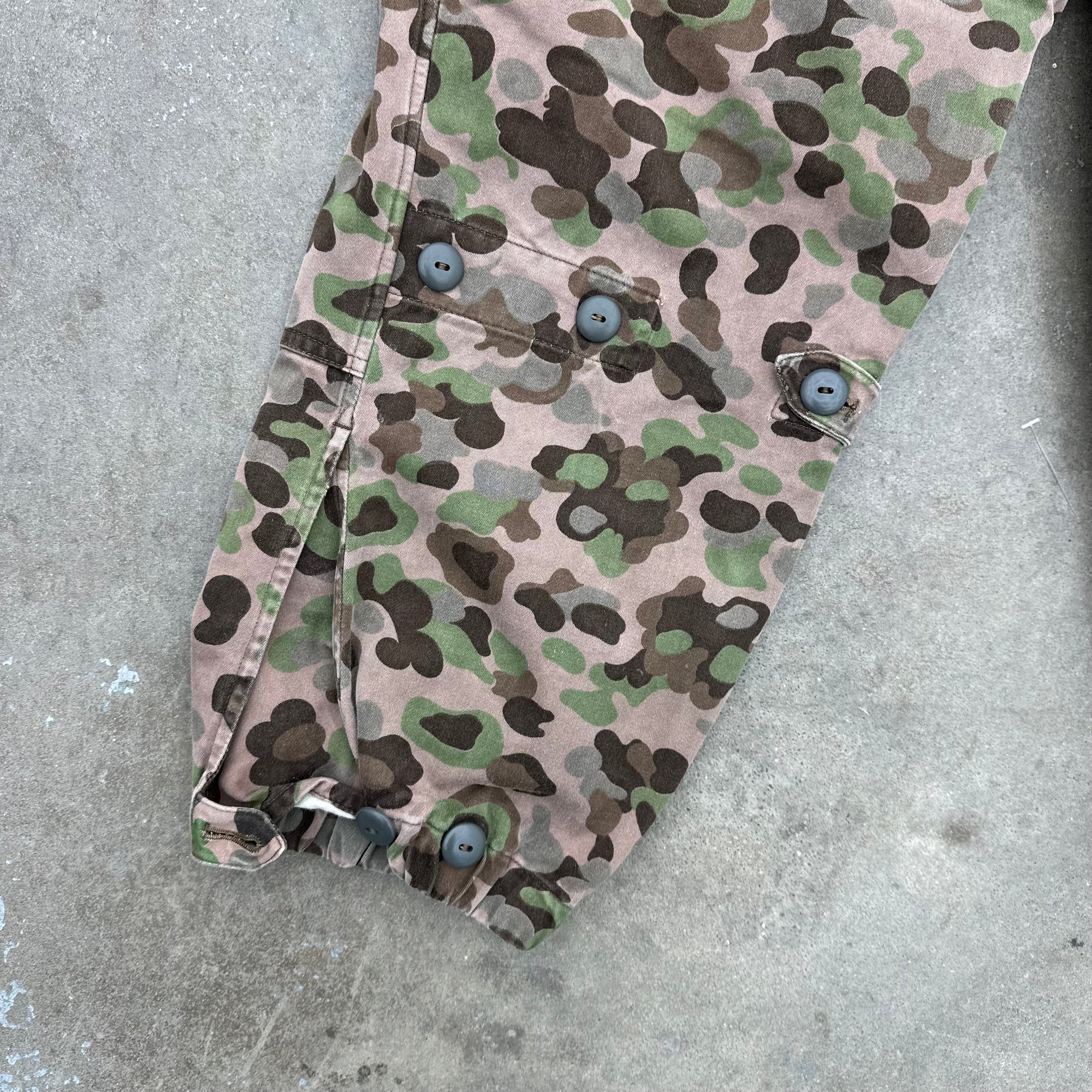 1960’s Austrian Pea Dot Camo Field Pants 34” Waist