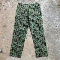 1960’s Korean Frogskin Camp HBT Fatigue Pants 34” Waist
