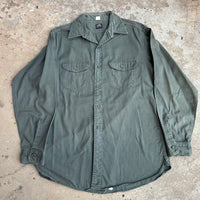 1960’s/70’s Lee Chetopa Cotton Gusseted Work Shirt Large