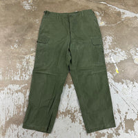 1960’s Vietnam War Poplin Jungle Pants Large Short