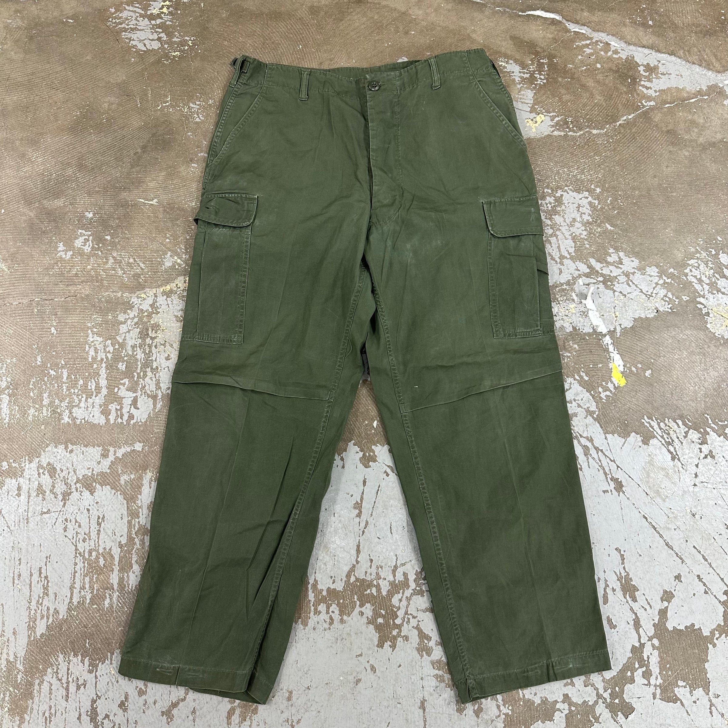 1960’s Vietnam War Poplin Jungle Pants Large Short