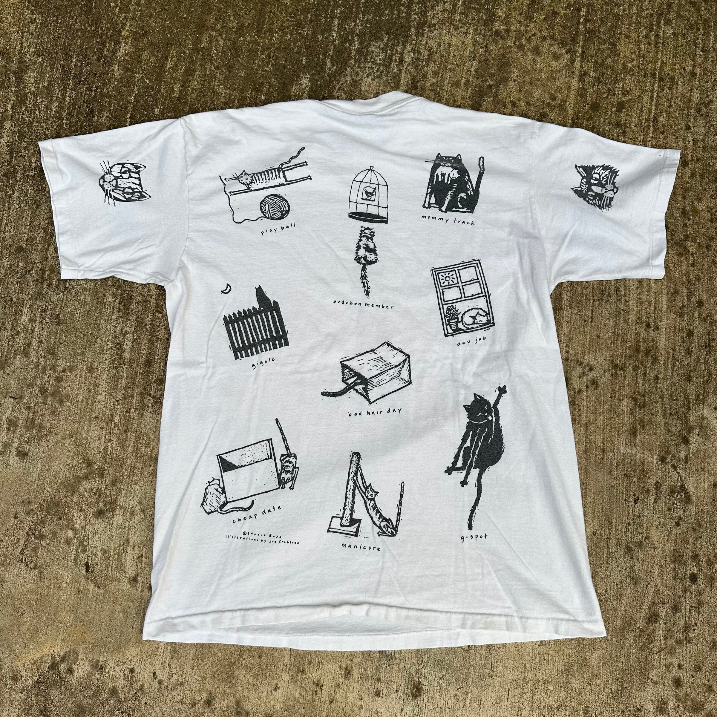 1990’s Studio Roja Cat T-Shirt Medium