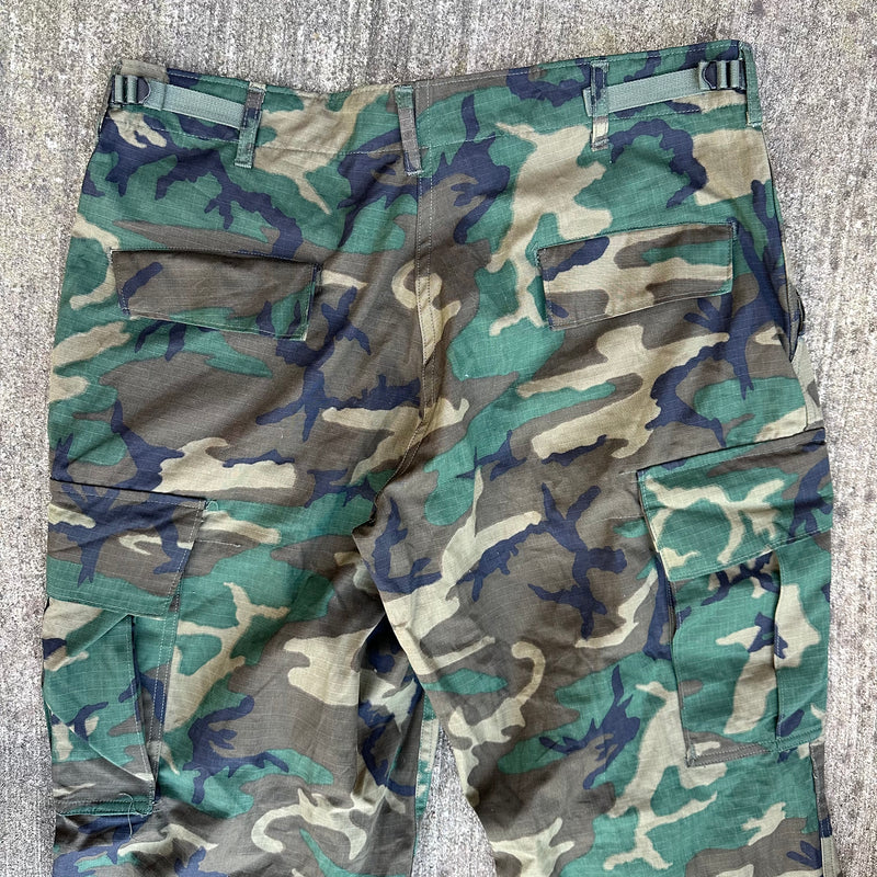 1970’s Vietnam War Deadstock ERDL Camo Jungle Pants Medium Short