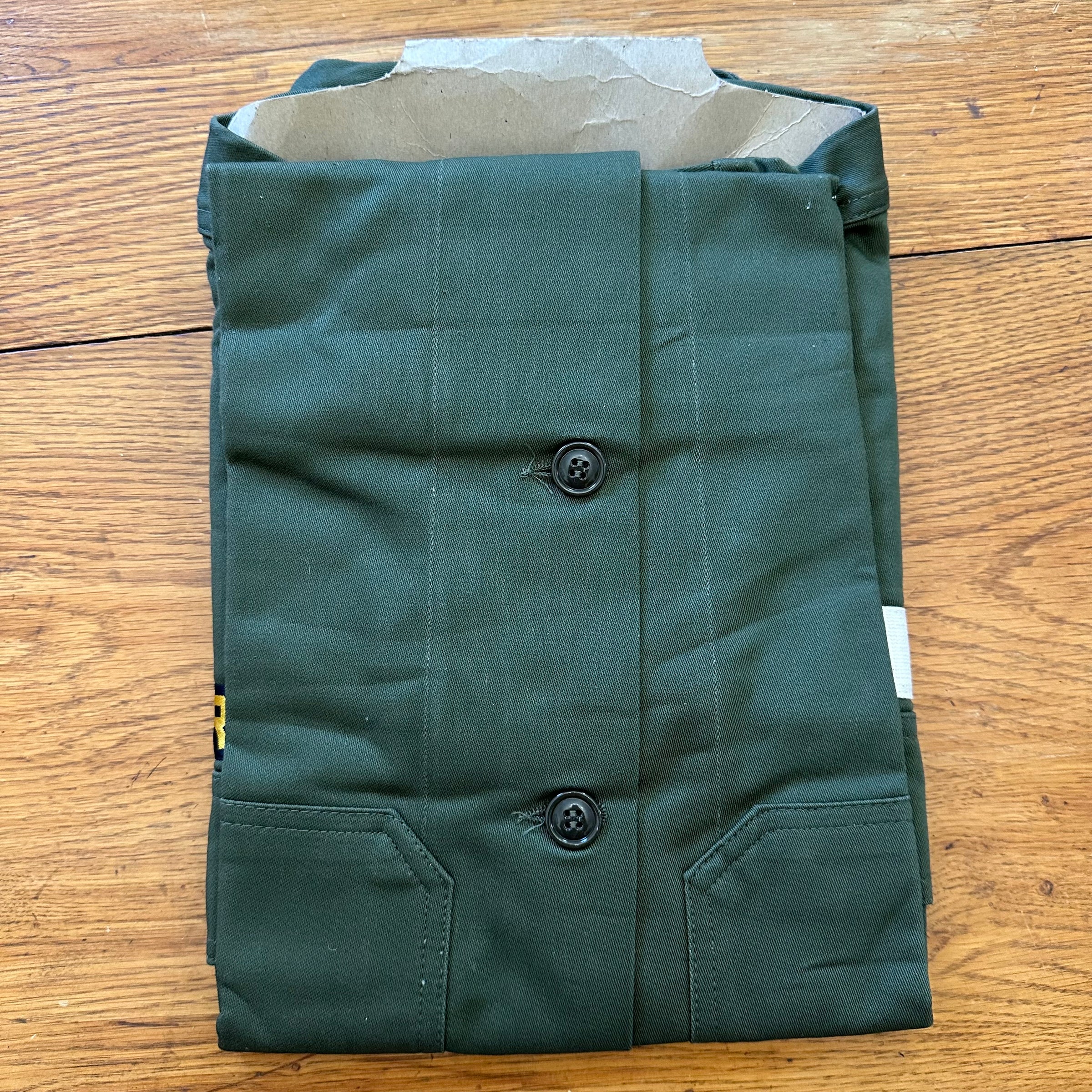 1960’s Deadstock Trooper Fatigue Shirt Small