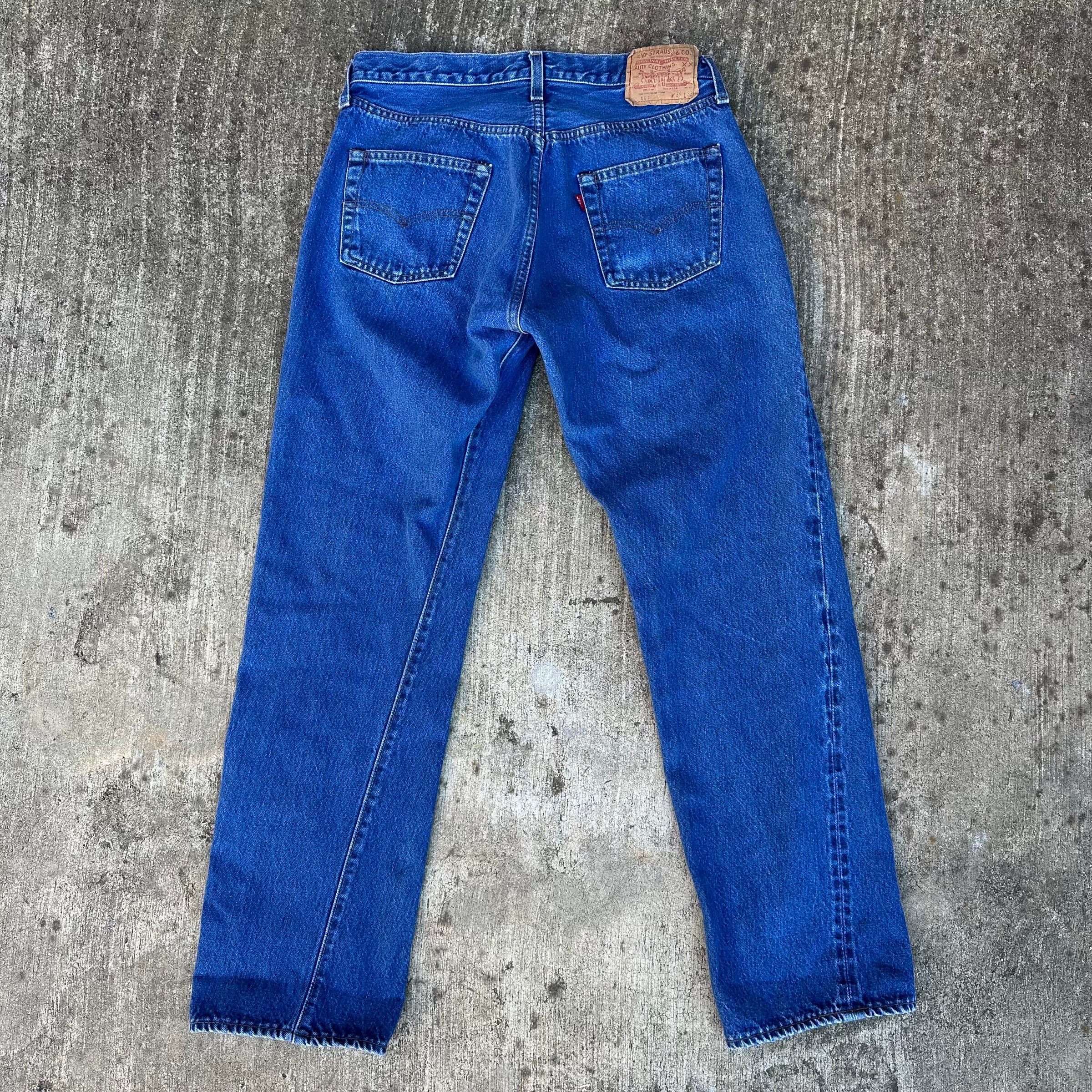 1980’s Levi’s 501 Selvedge Denim Jeans 31” Waist