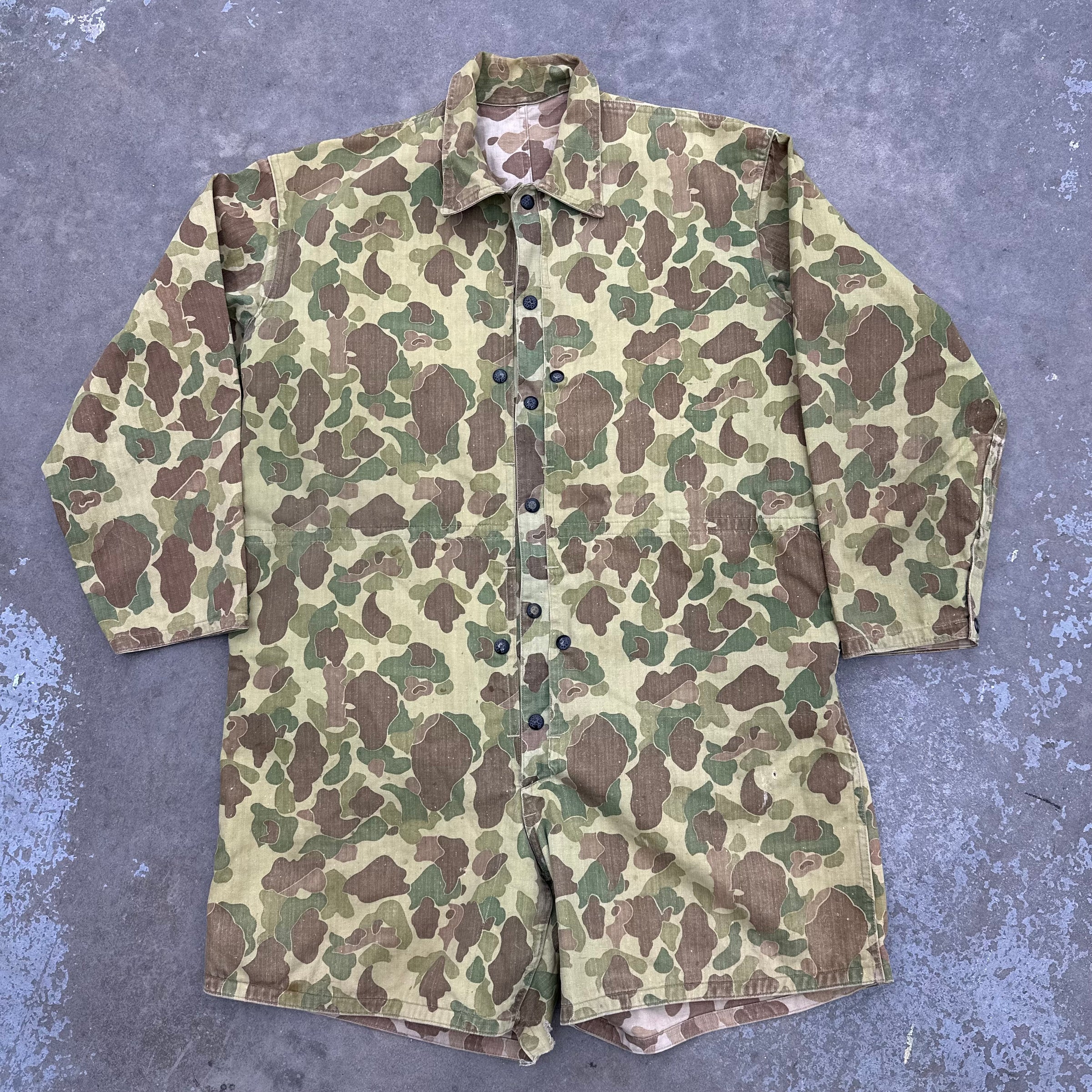 1940’s WWII USMC Paramarine Step-In Smock