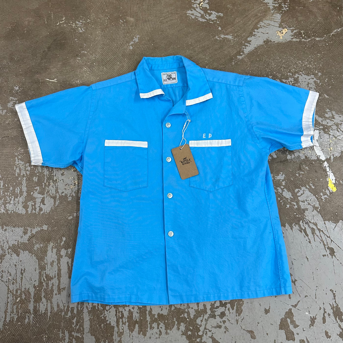 1970’s USAFSS 6921st Security Wing Military Souvenir Bowling Shirt