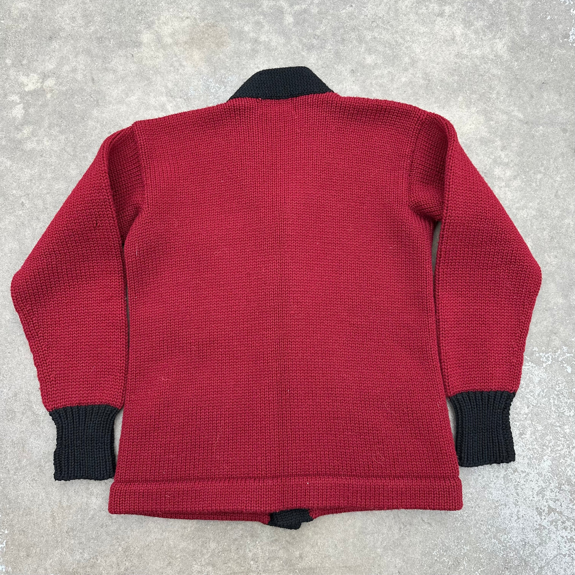 1930’s Mitchell & Ness Wool Cardigan Sweater Small
