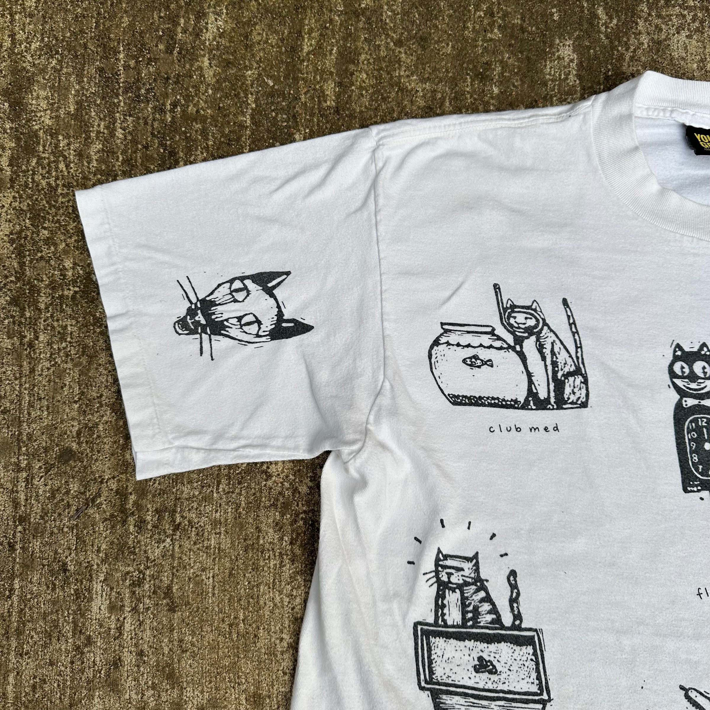 1990’s Studio Roja Cat T-Shirt Medium