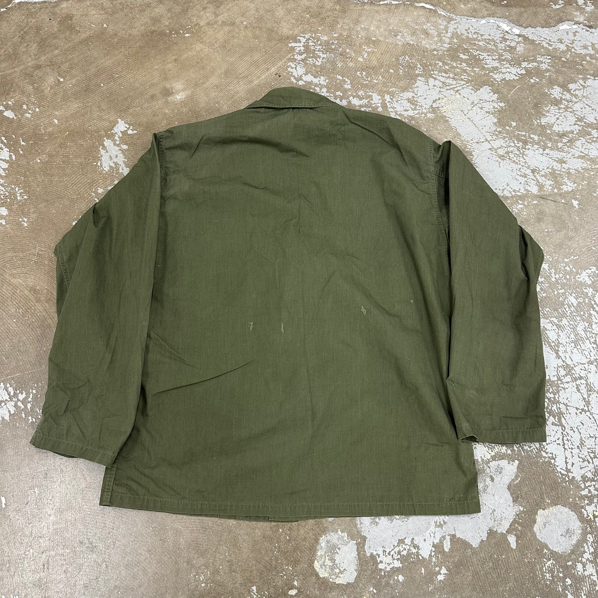 1960’s Vietnam War Experimental Test Sample Nyco/Poplin Fatigue Shirt Large
