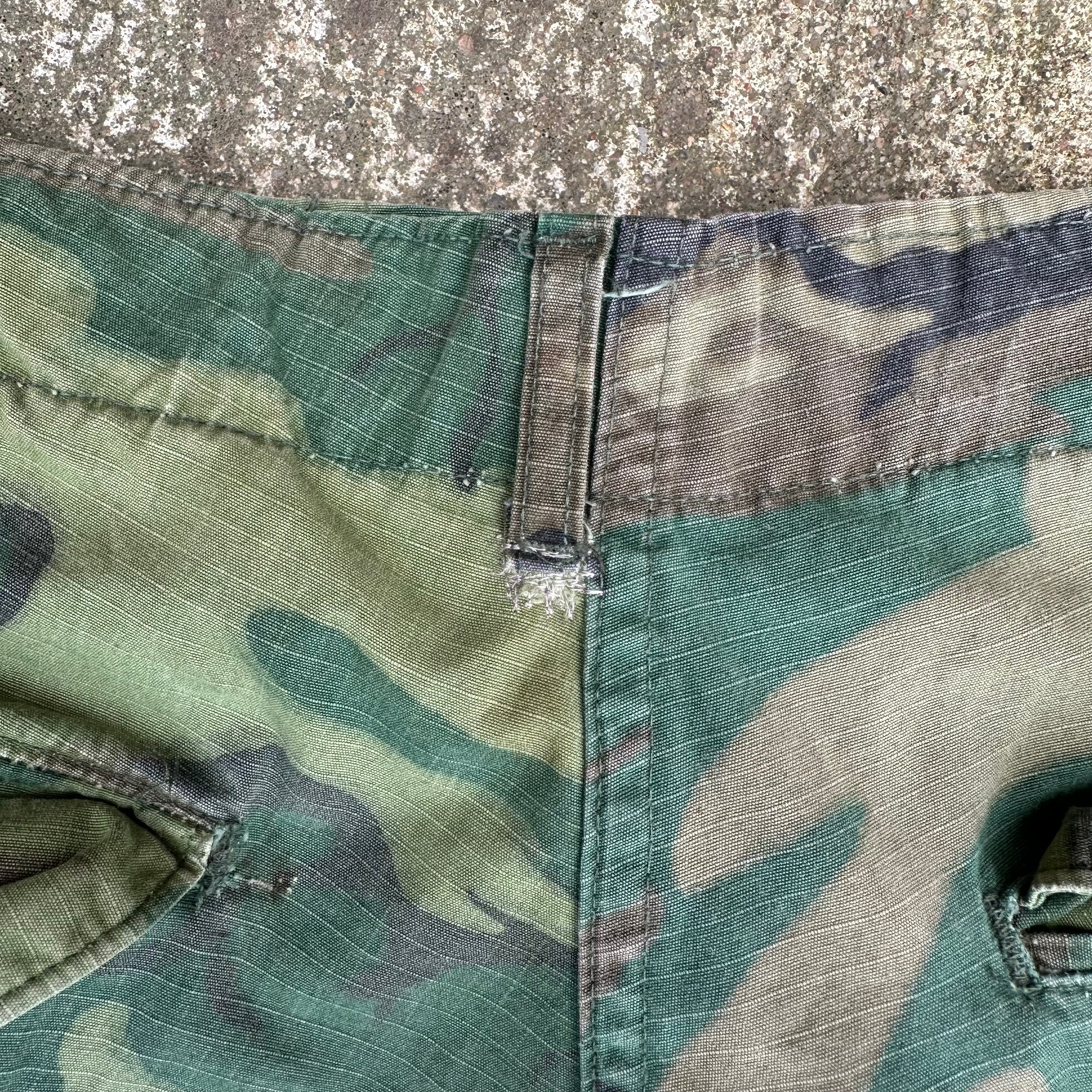 1970’s ERDL/Woodland Clown Camo RDF Jungle Pants Medium Long