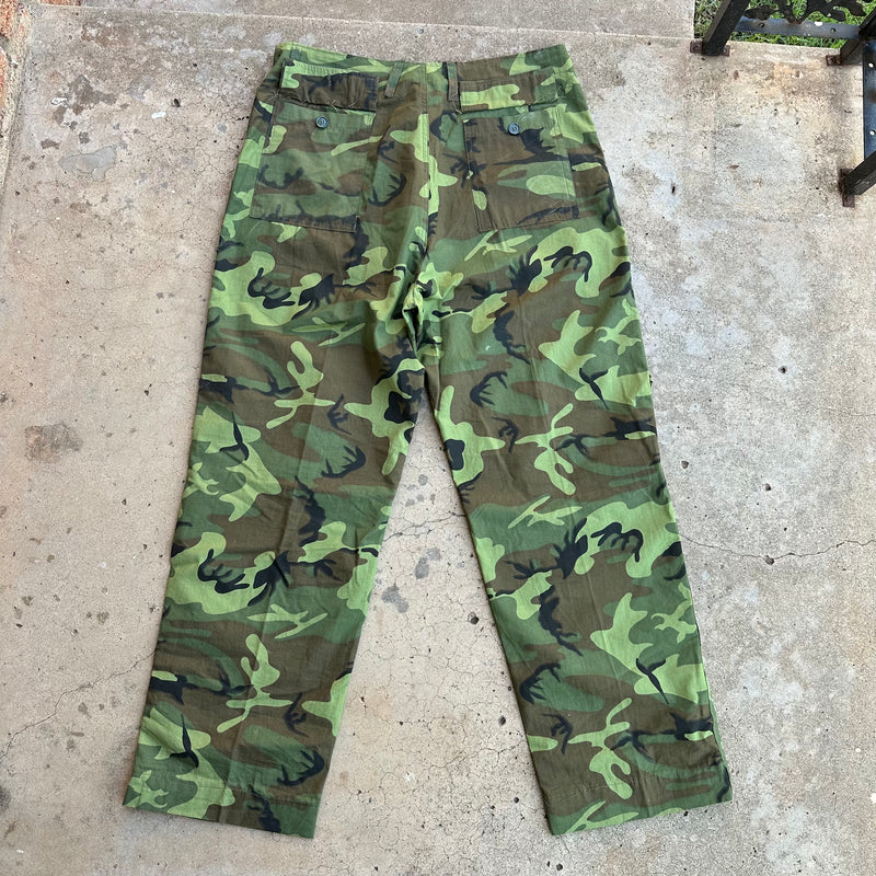 1960’s Deadstock ARVN Poplin ERDL Pants 34” Waist