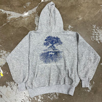 1970’s/80’s Nick Nicholson Tree Roots Man Hooded Sweatshirt 23” Chest