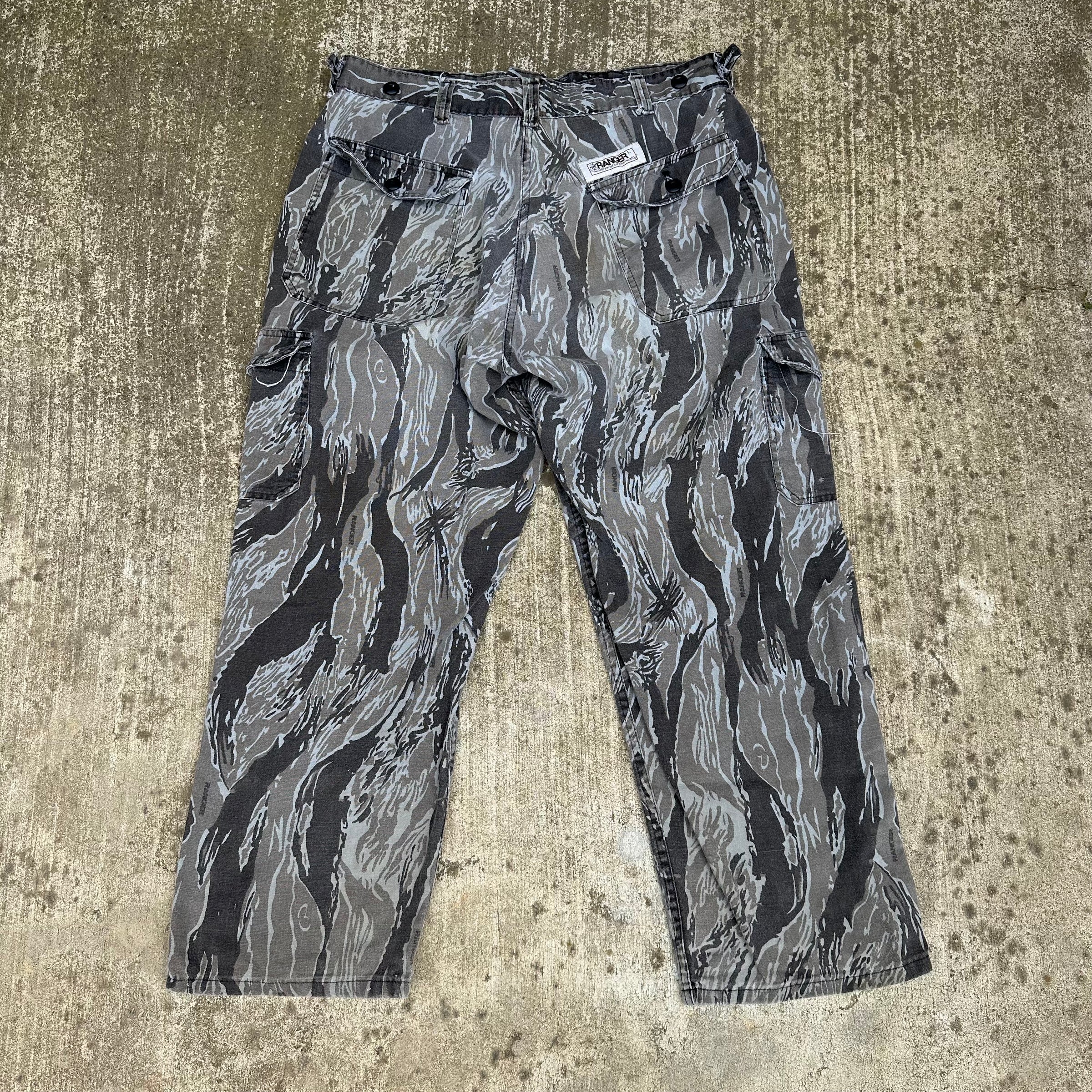 1980’s Ranger Vertical Tiger Stripe Hunting Pants