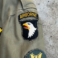 1940’s WWII 101st Airborne Parachute Lined M-43 Field Jacket 38R