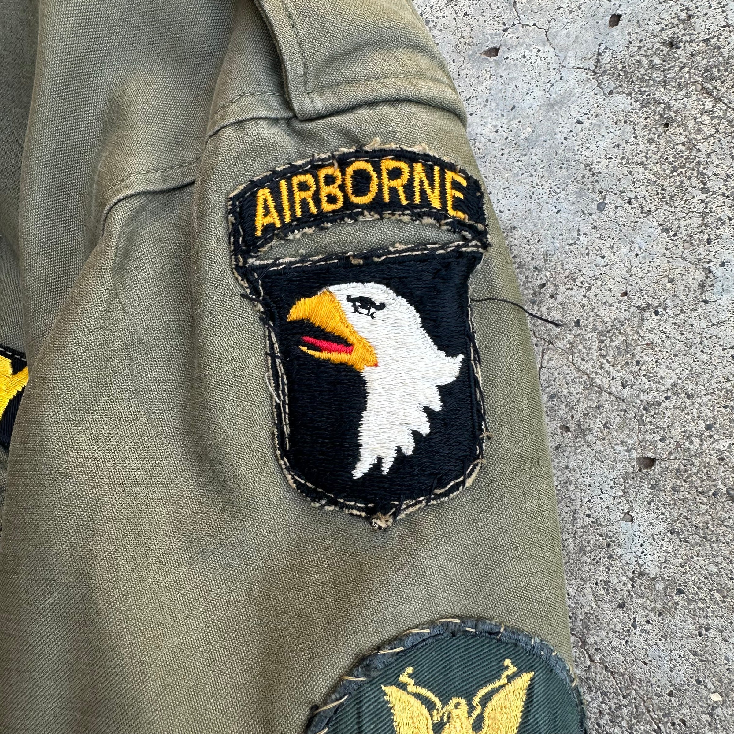 1940’s WWII 101st Airborne Parachute Lined M-43 Field Jacket 38R