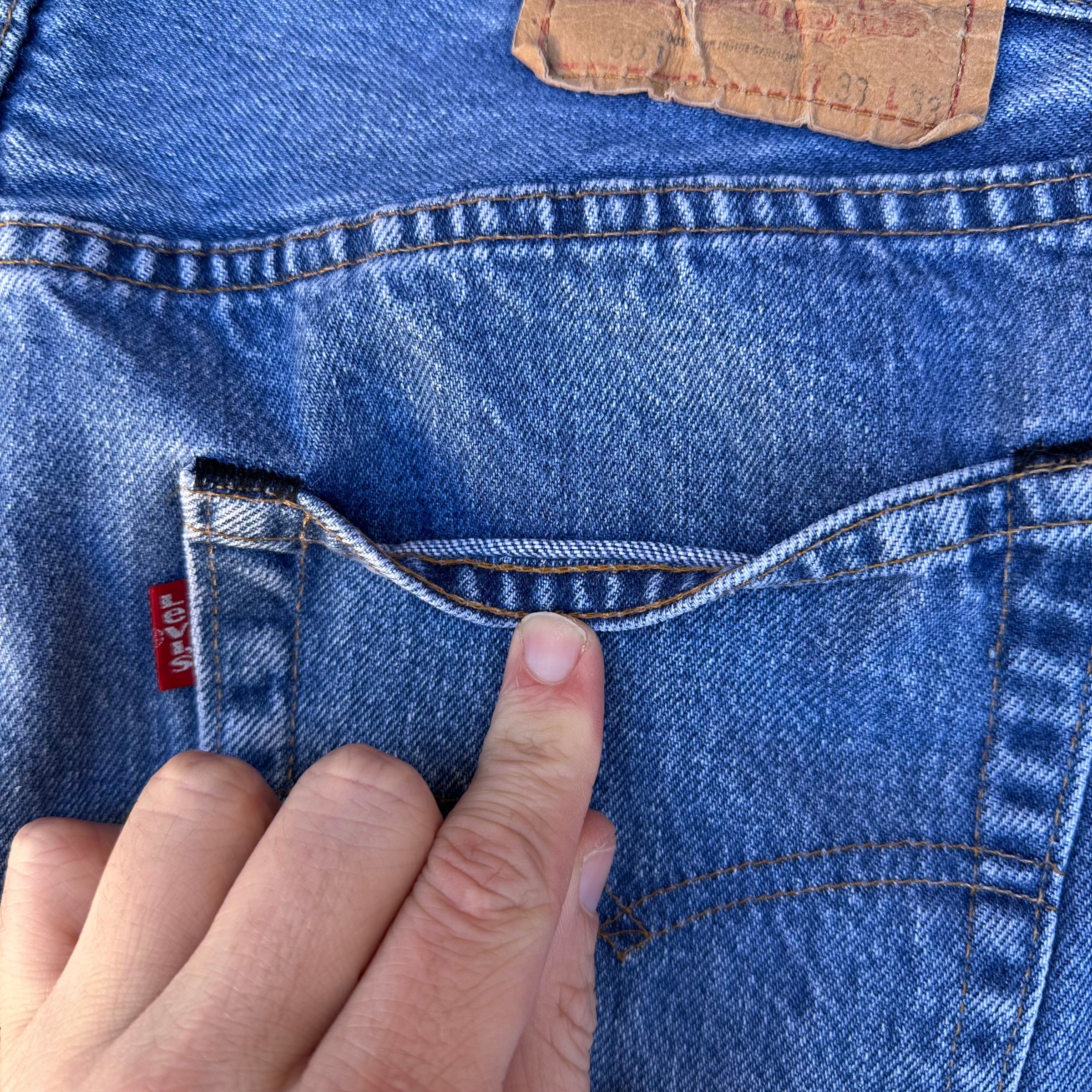 1980’s Levi’s 501 Selvedge Denim Jeans 31” Waist