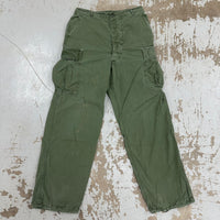 1960’s Vietnam War 2nd Pattern Poplin Jungle Pants Medium Long