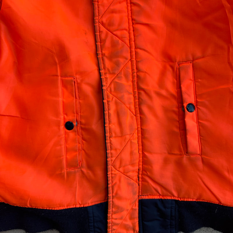 1980’s Spiewak & Sons MA-1 Flight Jacket Size 42 Tall