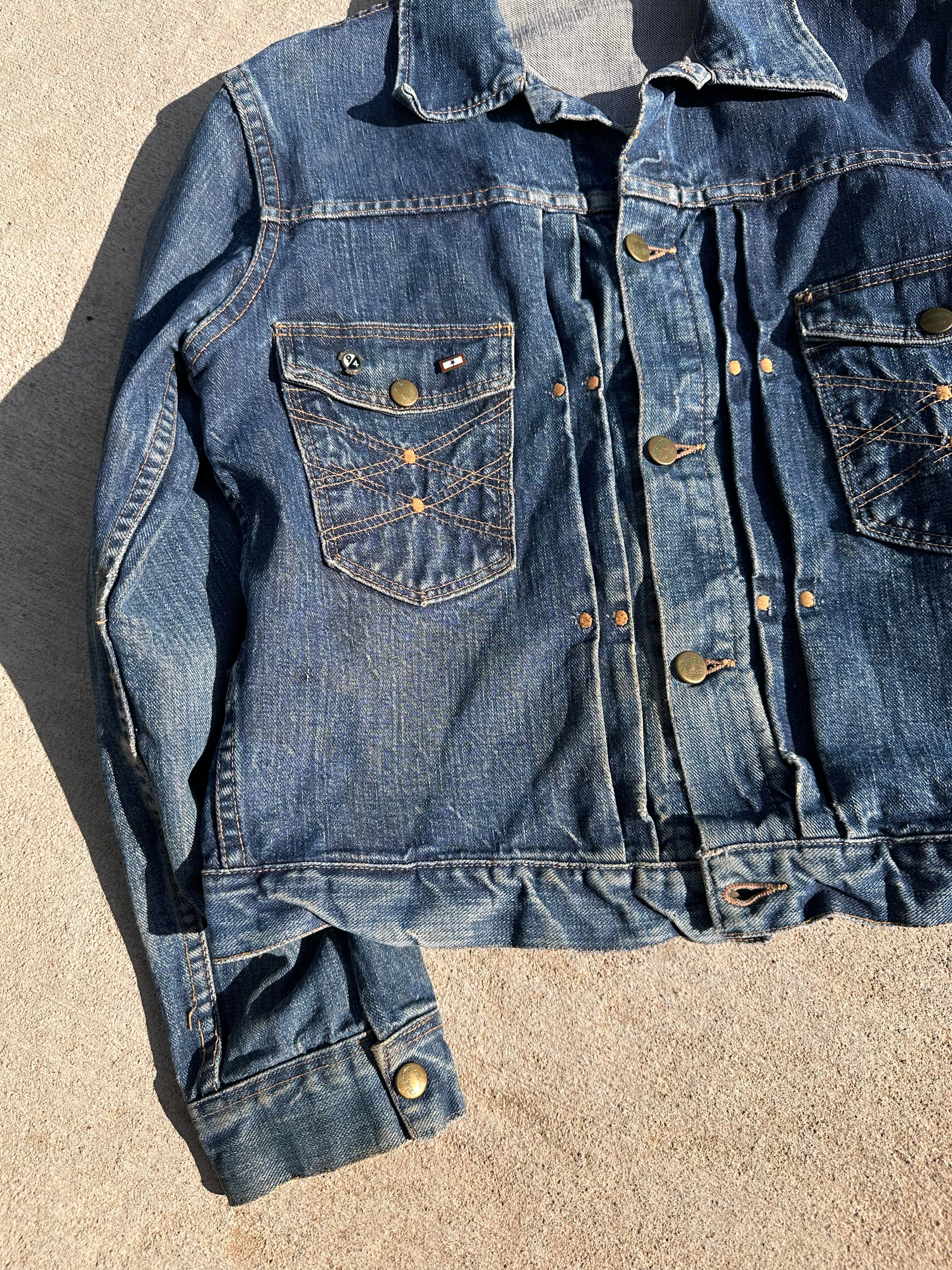 1950's Washington Dee Cee Type 2 Style Denim Jacket Medium