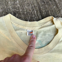 1970’s University of Miami Hurricane Skiers T-Shirt Small