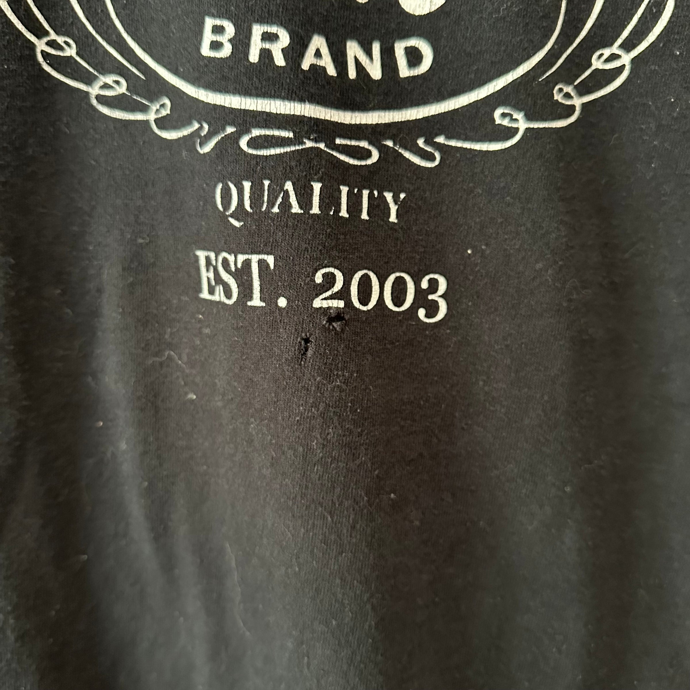 2000’s Blacklisted Jack Daniels Rip Band T-Shirt Large