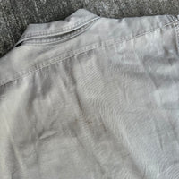1940’s Dickies Khaki Cotton Work Shirt Large
