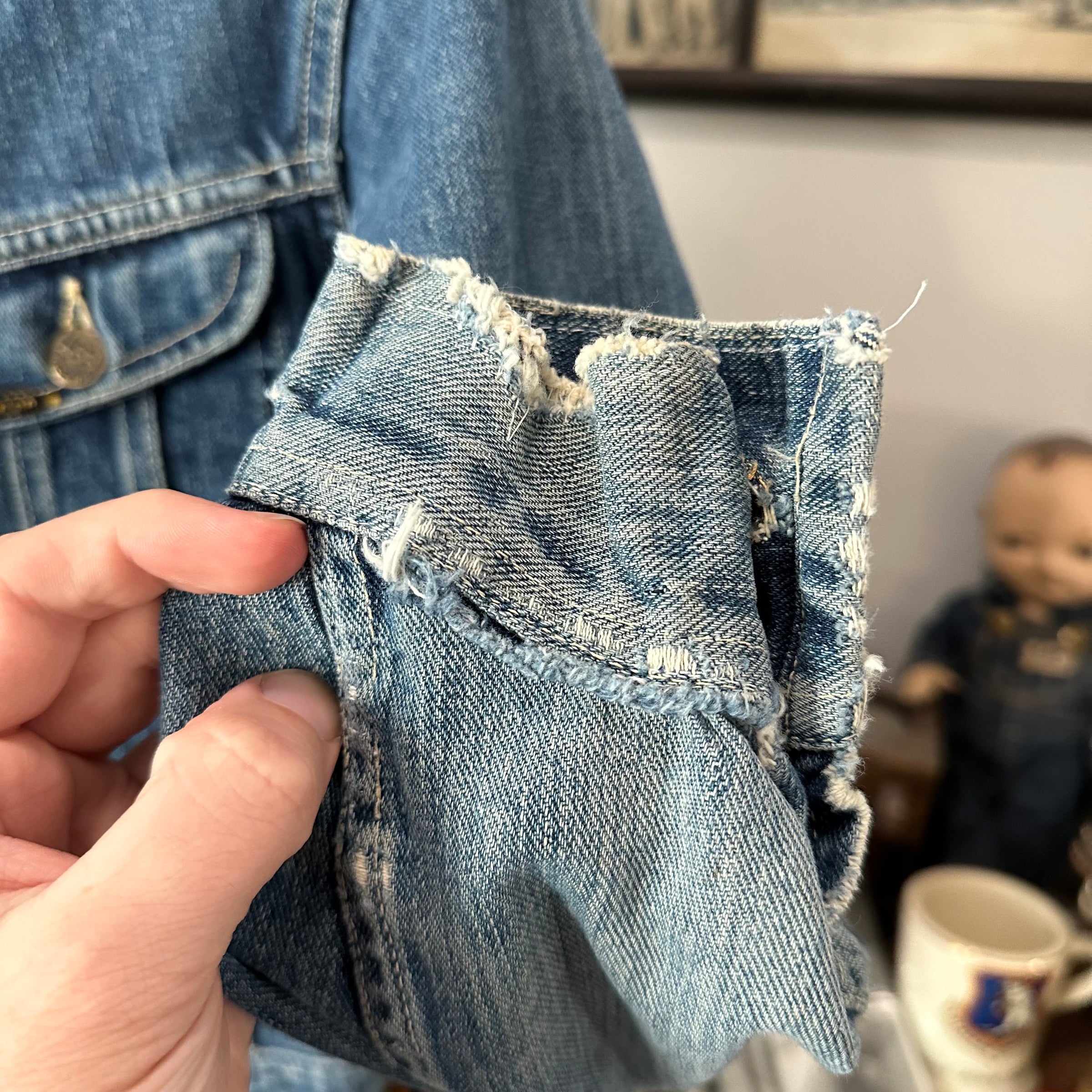 1960’s Lee 101J Denim Jacket 19” Chest