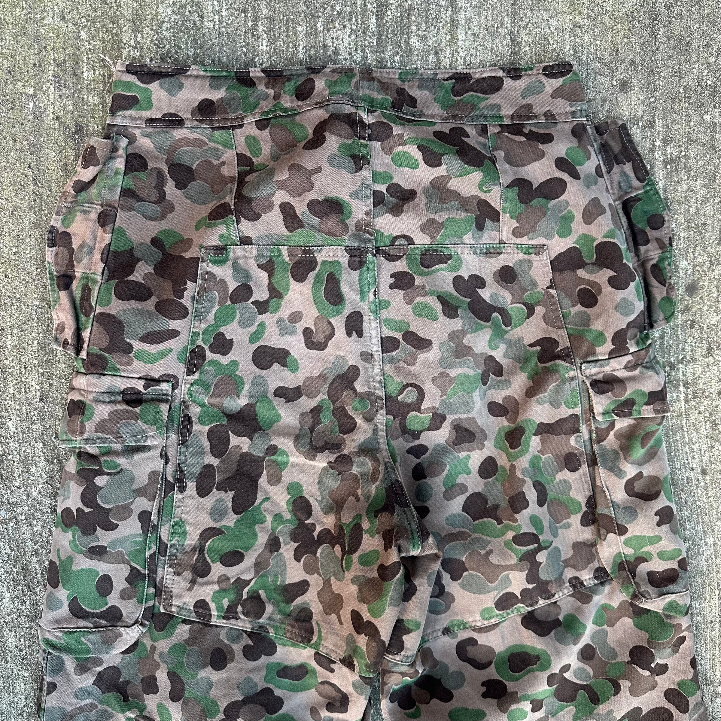 1970’s Austrian Pea Dot Camo Field Trousers 32” Waist