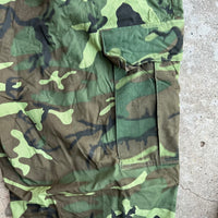1960’s Deadstock Vietnam War Poplin ERDL Camo Jungle Pants XL Regular