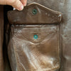 1940’s WWII Named Cable Raincoat A-2 Flight Jacket Size 42