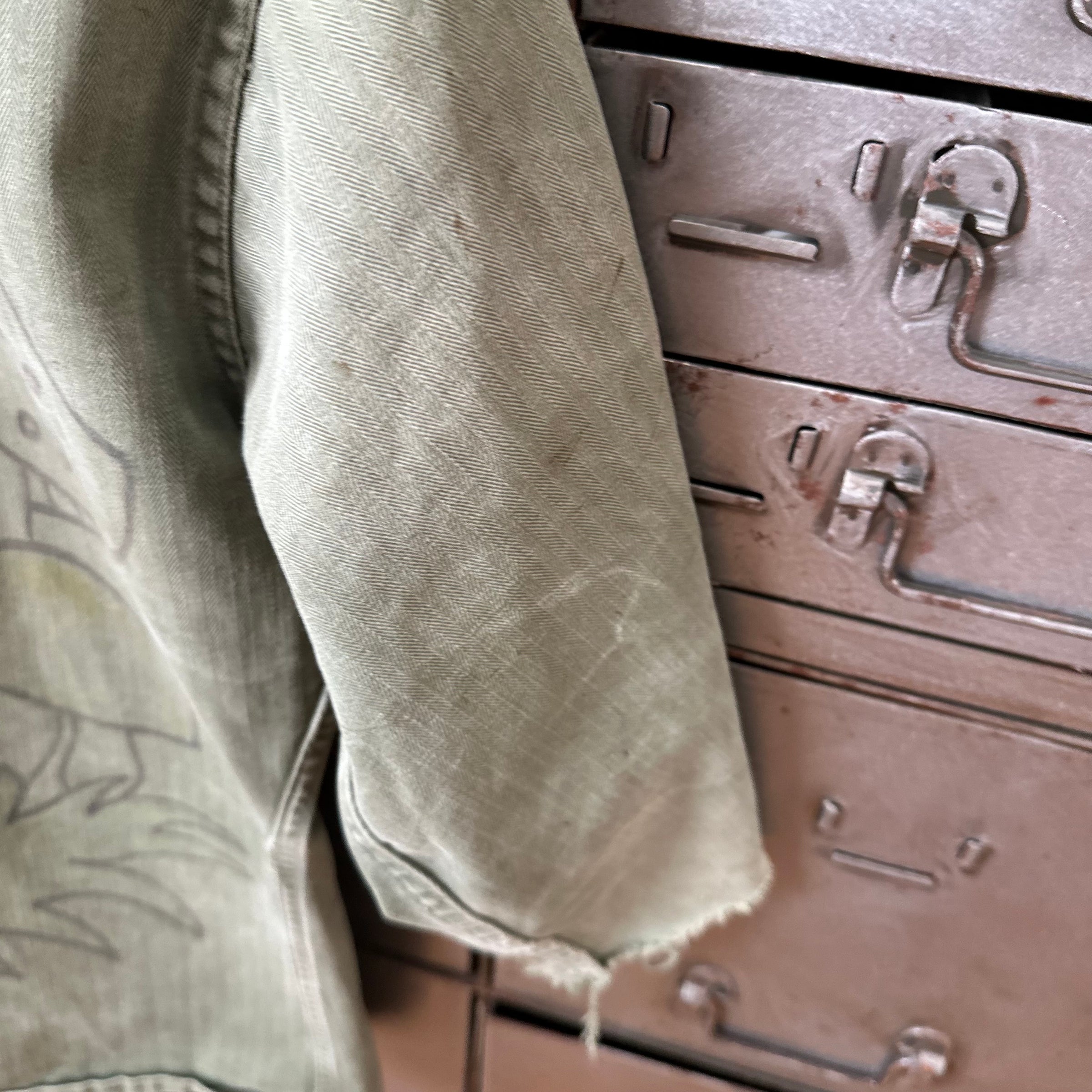 1950’s Hippy Customized USMC P-56 HBT Utility Jacket