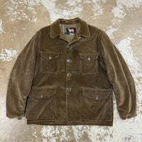 1950’s/60’s Woolrich Brown Corduroy Blanket Lined Field Jacket Size 44
