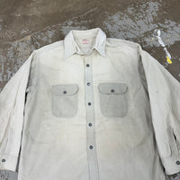 1950’s Sportclad Chamois Cotton Flannel Shirt Large